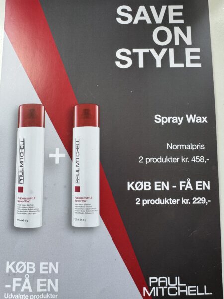Paul Mitchell Flexible Style Spray Wax +1 GRATIS